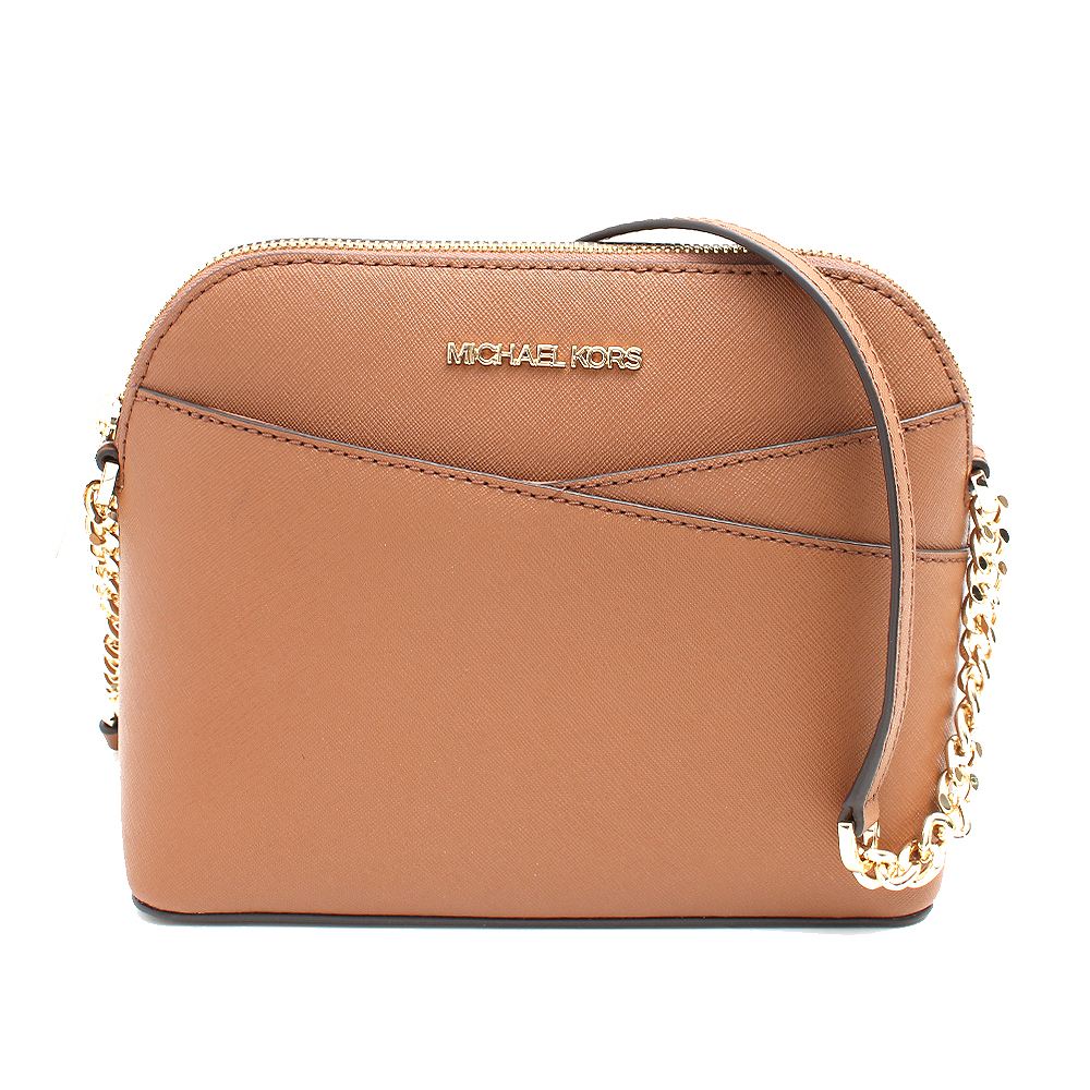 MK ショルダーバッグ 35F1GTVC6T-LUGGAGE レディース アウトレット JET SET TRAVEL MD DOME XCROSS XBODY ブラ