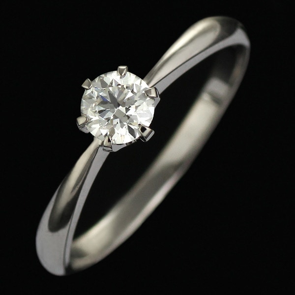 刻印無料婚約指輪 エンゲージリング ダイヤモンド プラチナ リング ソリティア 一粒 楽ギフ_包装02P26Mar16