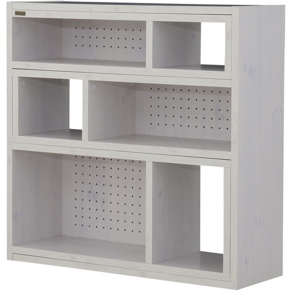 ライク 伸縮ラック LK90-90SSR WH ホワイト メーカー直送