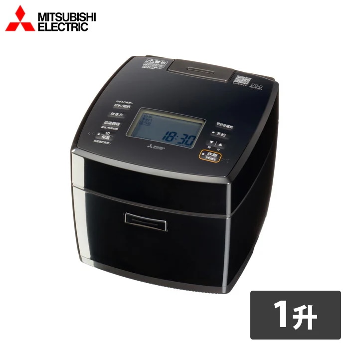 炊飯器 1升炊き IH炊飯器 備長炭 炭炊釜 IHジャー炊飯器 NJ-VP18H-B 黒曜