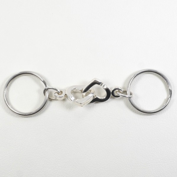 ティファニー シルバー メタル キーリング 箱 袋 総重量約15.2g ジュエリー 中古
