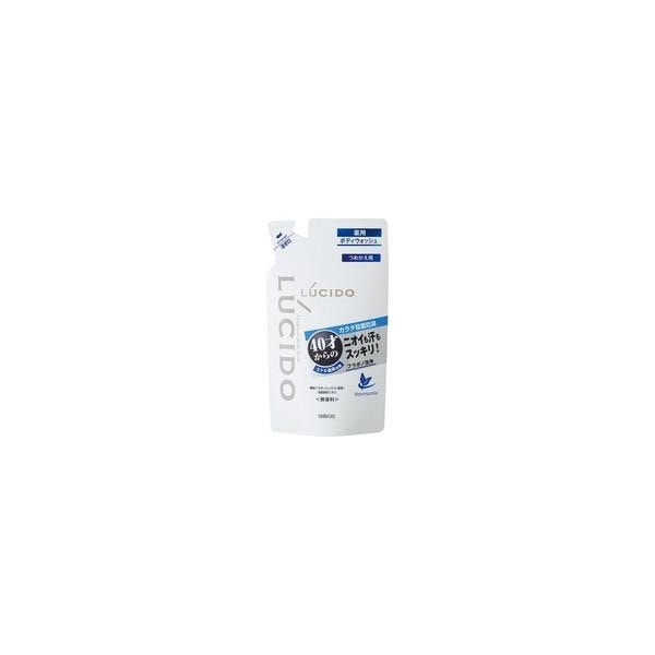 【10個セット】ルシード 薬用デオドラントボディウォッシュ つめかえ用 380ml [マンダム]