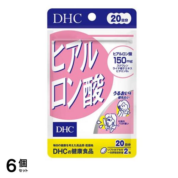 DHCの健康食品 ヒアルロン酸 20日分 40粒 6個セット