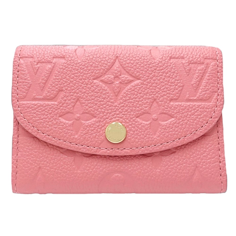 【未使用】コインケース M25808 ポルトフォイユ ロザリ モノグラム アンプラント ウジェニーピンク レディース /181640