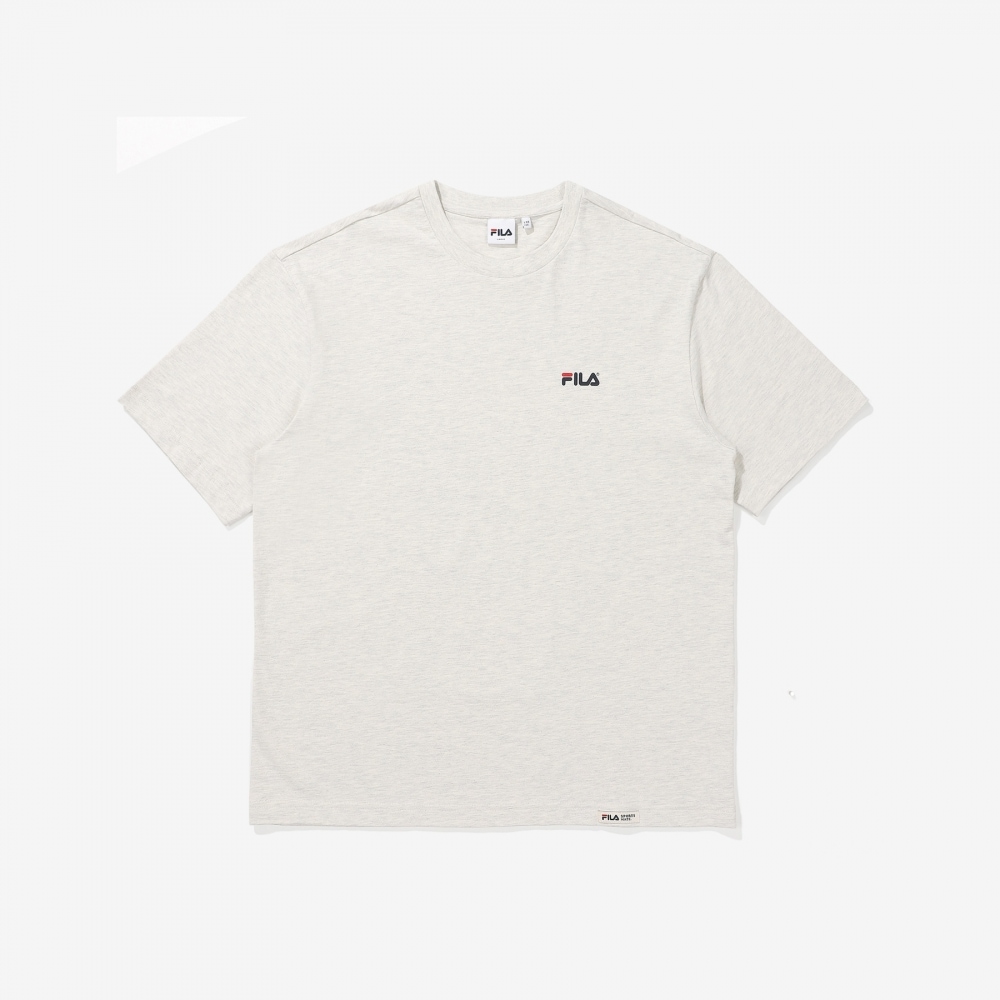 フィラヘリテージリニアショートスリーブ Tシャツ_FE2RSE5108X_OTL