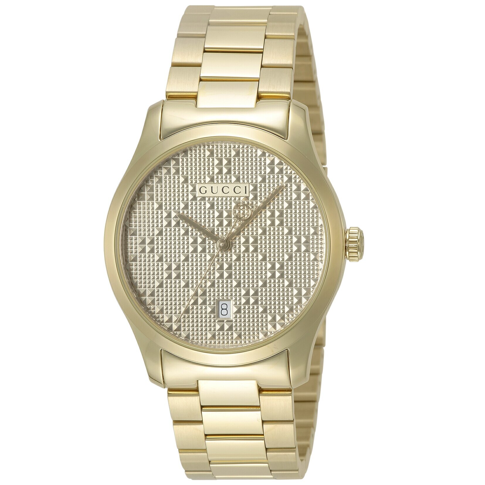 【腕時計】 GUCCI(グッチ) G-Timeless / Gタイムレス メンズ ゴールド クォーツ YA126461A 時計 ブランド