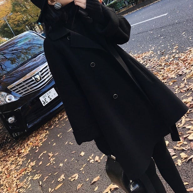 レディース 羽織り コート アウター ポンチョ ケープコート ハイネック 可愛い Aライン かわいい 美シルエット 韓国 かっこいい カジュアル 大人 上品 シンプル クラシック エレガント lout