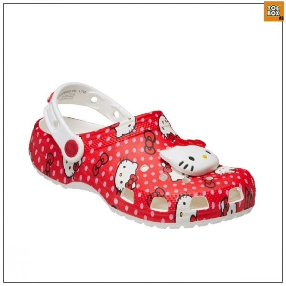 トボックスクロックスキャラクタークロッグキッズレッド CCYCE2TSCG11RED