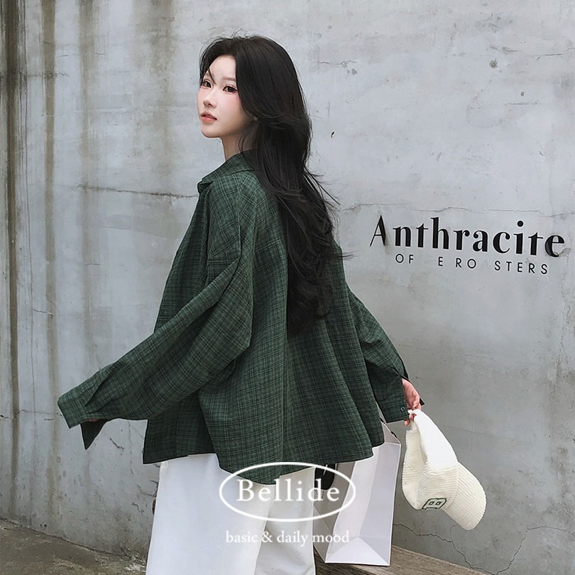 [MADE] ダラントオーバーフィットチェックシャツ bs1192 5,358円