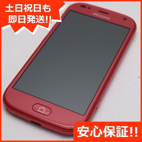 超美品 F-42A らくらくスマートフォン ピンク 白ロム 富士通 60