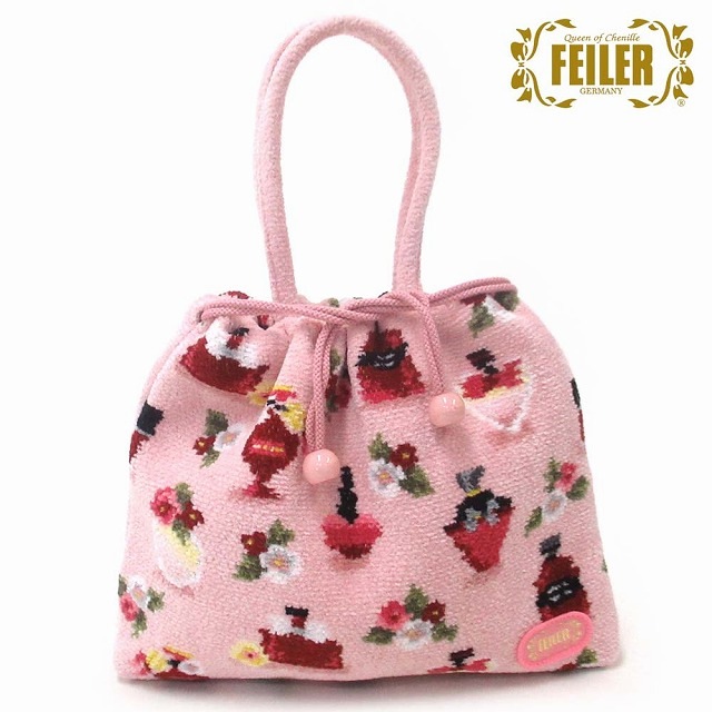 FEILER フェイラー バッグインバッグ フレグランスローズ ミニ 巾着バッグ FRR232015