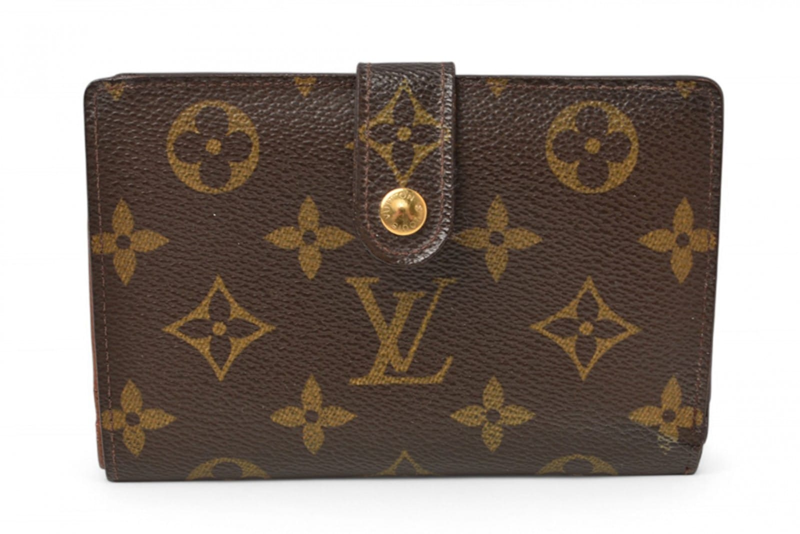 財布 がま口財布 旧モデル/ポルトフォイユヴィエノワ M61663 モノグラム【中古】