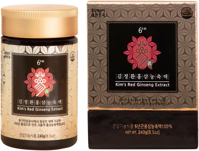 韓国産6年根 紅参濃縮エキス 240g 紅参茶シロップ