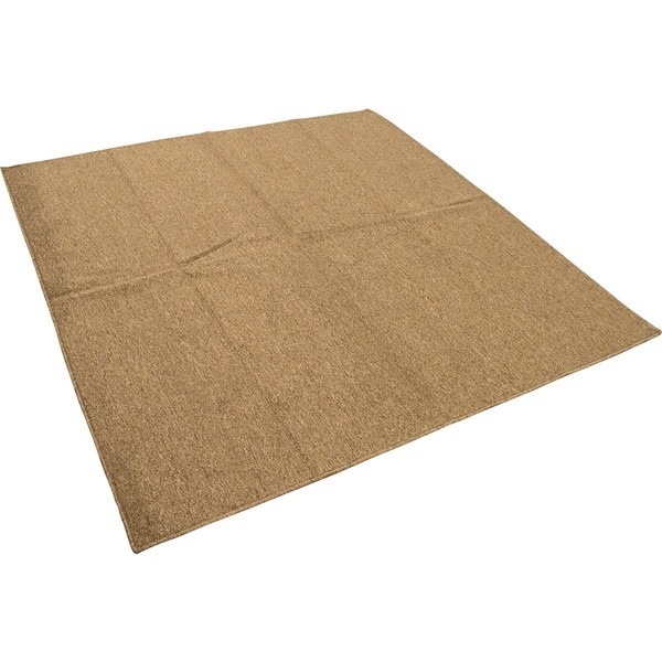 カーペット ラグ 平織 フリーカット ループ / 江戸間 3畳 176261cm ブラウン プレーン