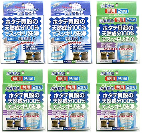 洗濯槽快（ネット2枚クリーナー12包セット）