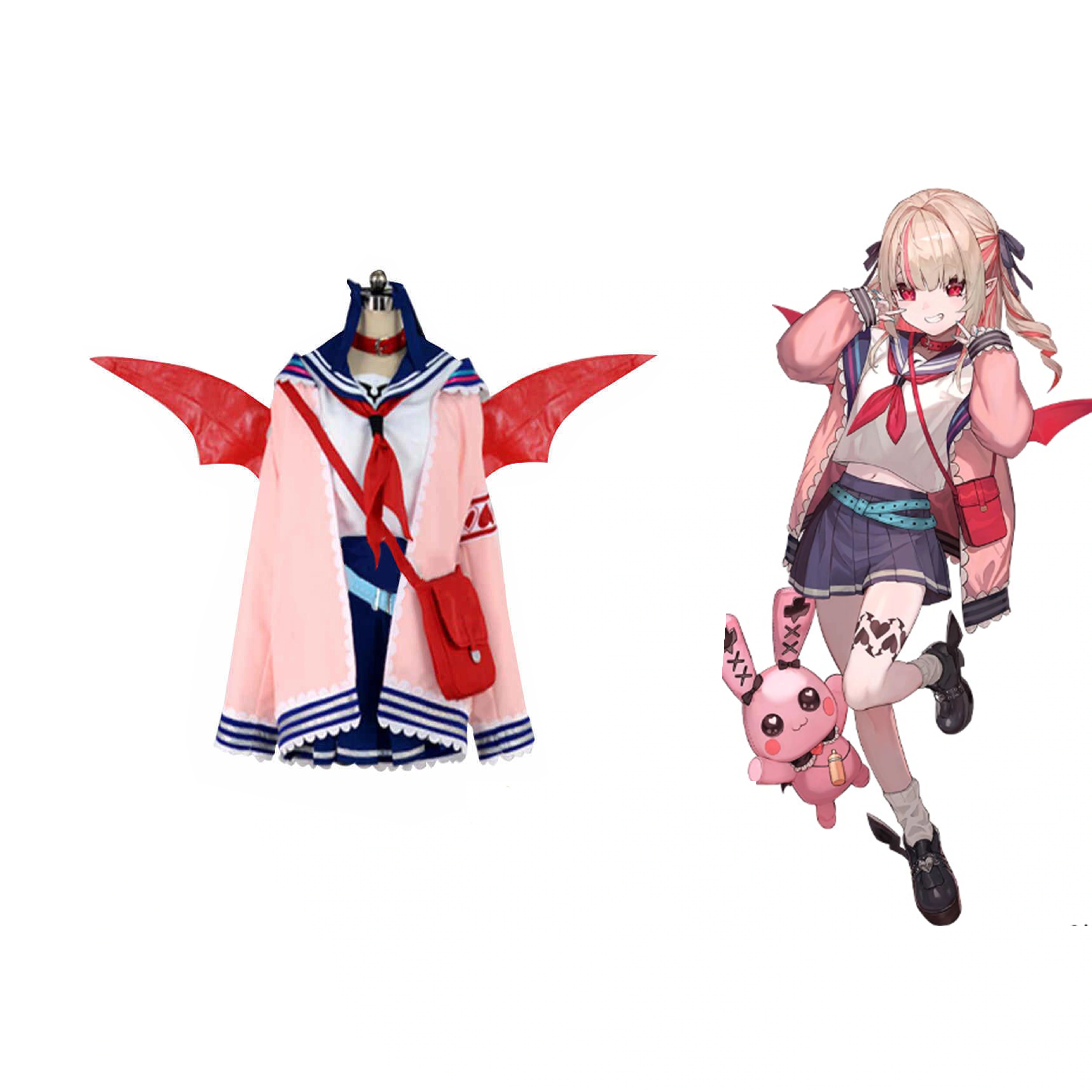 大人気にじさんじ 魔界ノりりむ コスプレ 衣装 ハロウィン クリスマス 8,248円