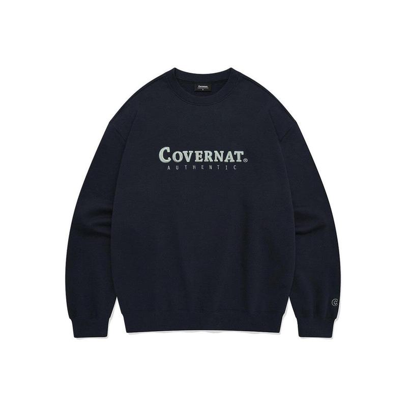 オーセンティックロゴスウェットシャツ ネイビー CO2403CR02NA