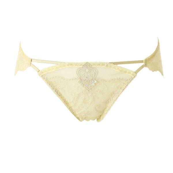 女性ペイズリーエンジェル網メッシュパンティー[OPT7867S]_s