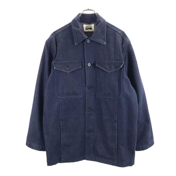 ポールスミスジーンズ 日本製 長袖 デニムシャツ L インディゴ Paul Smith JEANS メンズ