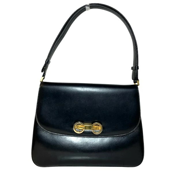 グッチ GUCCI オールドグッチ ブラック バッグ ハンドバッグ レディース 【中古】