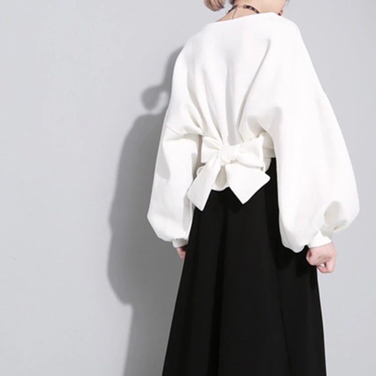 2024春先取レディース スウェット ランタン袖 ゆったり アウター パーカー 韓国おしゃれ個性レディース スウエットTシャツ・カットソー