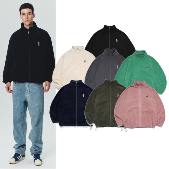 EMBROIDERY UNIVERSITY DAN FLEECE TRACK JACKET