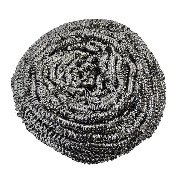 （まとめ） ステンレスたわし/掃除用品 18-8ステンレス使用 60g 台所掃除 キッチン用品 200個セット