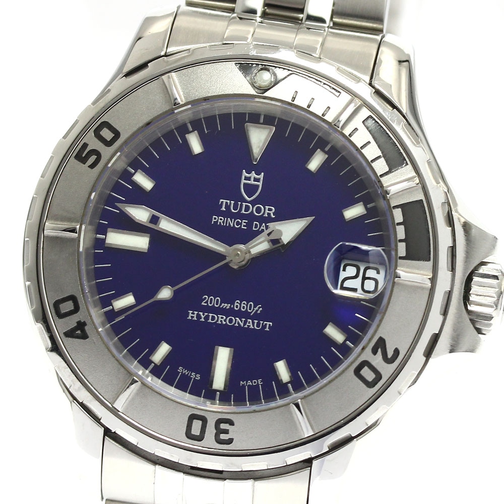 チュードル TUDOR 85190P ハイドロノート デイト 自動巻き メンズ 良品 _879252【中古】