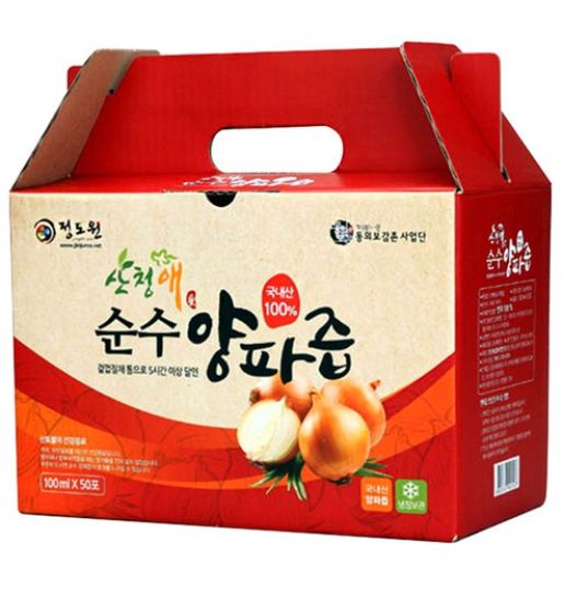 チョンドウォン 山清愛 純粋玉ねぎ汁(100ml) 50包/ 韓国直送 4,767円