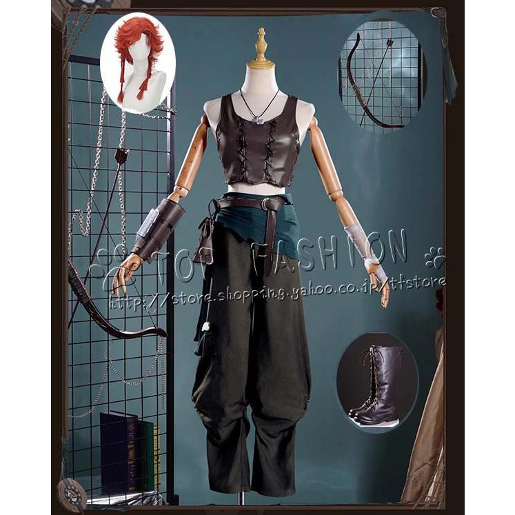 【品質良い 大好評中】IdentityV 第五人格 風 弓使い ブリュンヒルド・ウェルフ コスプレ衣装 ウィッグ cosplay コスチューム ハロウィン クリスマス