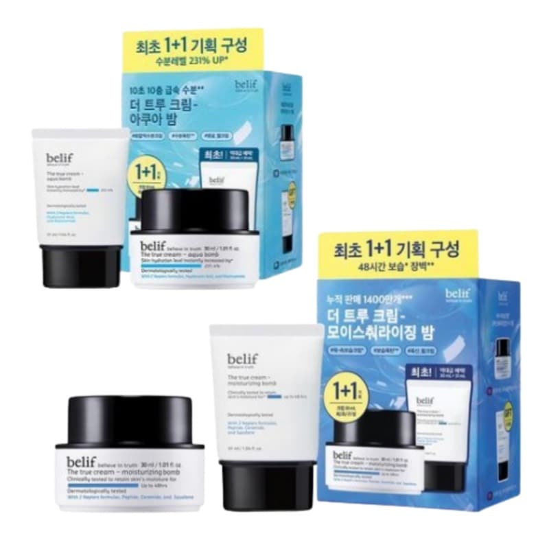 ザ トゥルークリーム モイスチャライジング バーム/アクアバーム 30ml 企画 5,590円