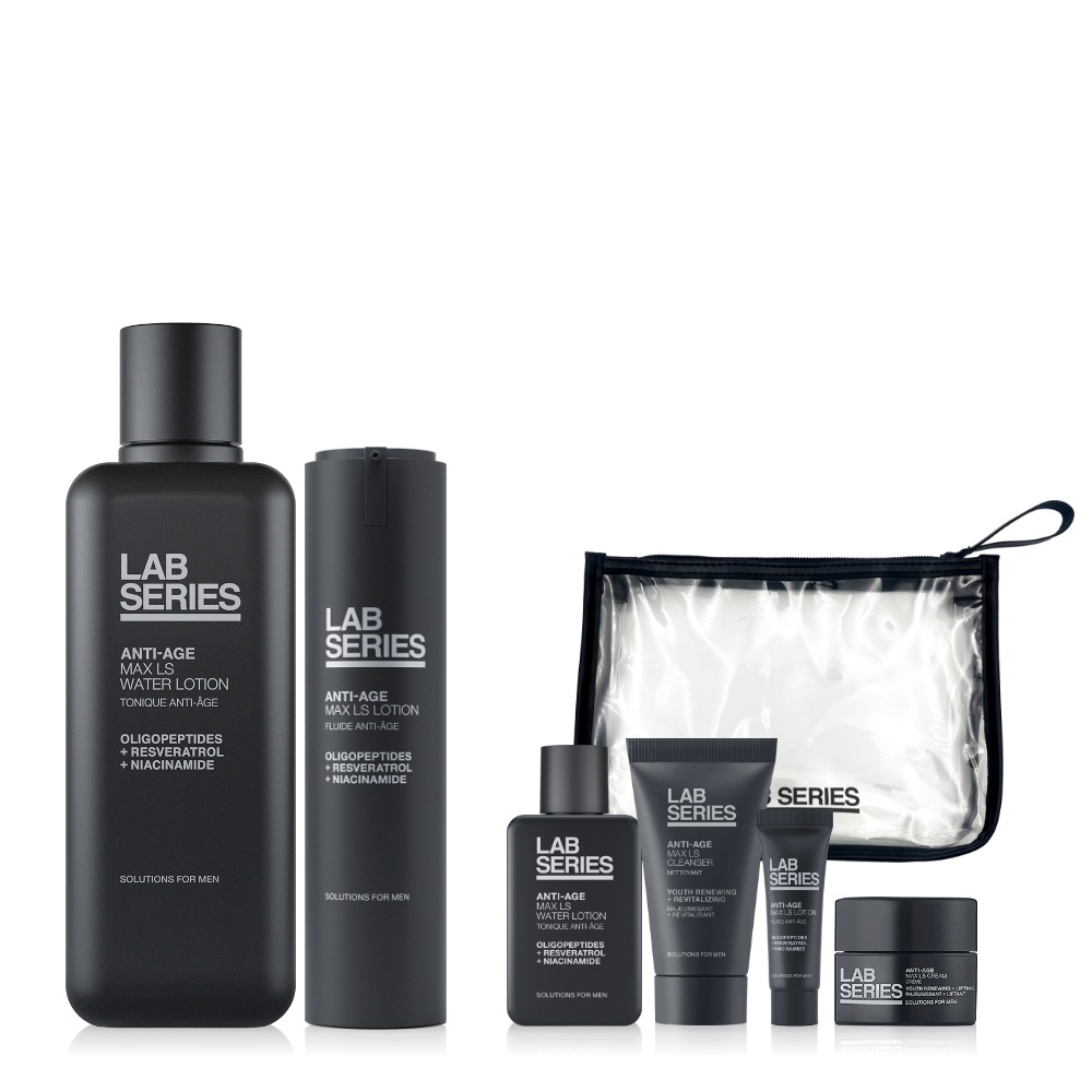 NEWアンチエイジマックスLSスキン＆ローションデュオセット（+サンプル4種＆ポーチプレゼント）