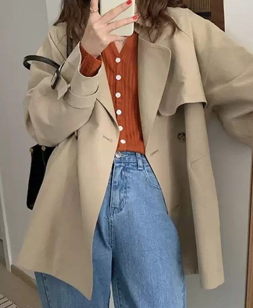 トレンチコート ショート レディース トレンチ ショートコート アウター 春 秋 シンプル きれいめ カジュアル 大きいサイズ 3L 黒 春秋 通勤 スプリングコート キャンディスリーブ おしゃれ ロ