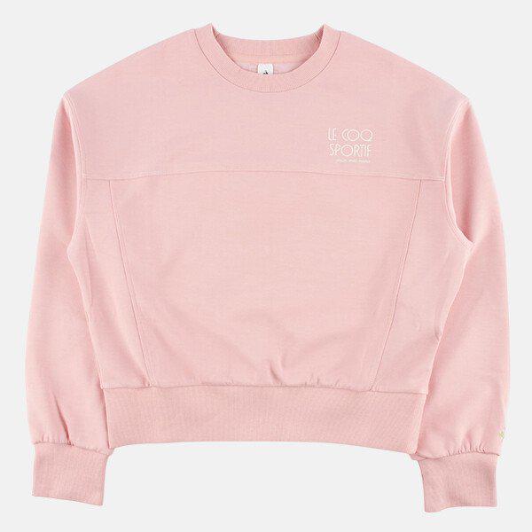 ルーズフィット 女性 ダブルテンション クロップド スウェットシャツ QP322OFS71 PNK