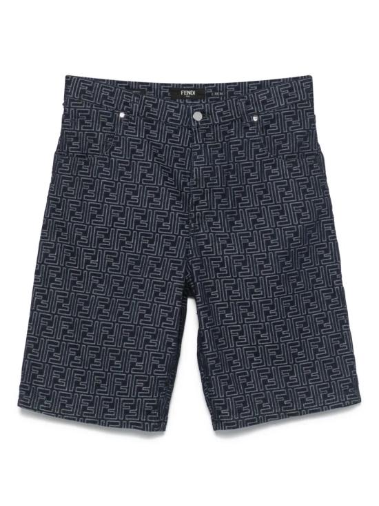 FENDI Men Shorts FLP369 AUX4 F0BUZ INDIGO