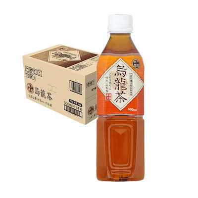 他サイト： 神戸茶房 烏龍茶 PET 500ml ×24本 [ 無香料 無着色 国内製造 ウーロン茶 ]の商品画像