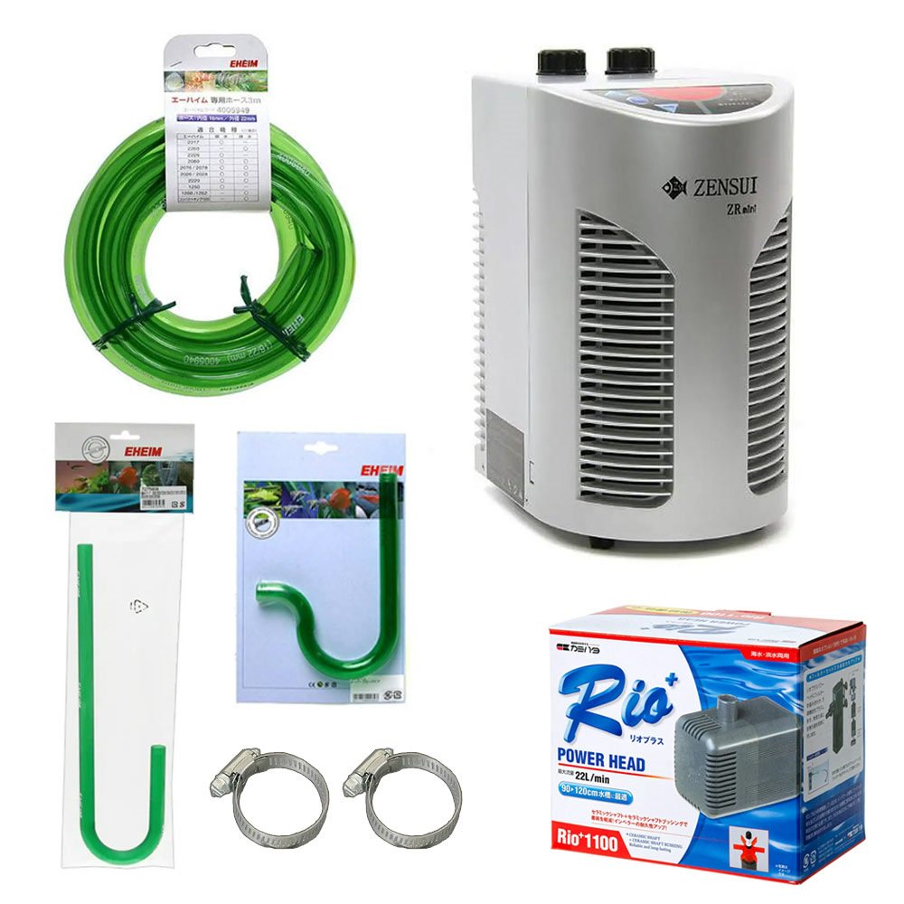 ５０Ｈｚ　ゼンスイ　ＺＲ－ｍｉｎｉ＋リオプラス　１１００＋エーハイムセット（東日本用）　ＣＲＣ10―26―10―30―00