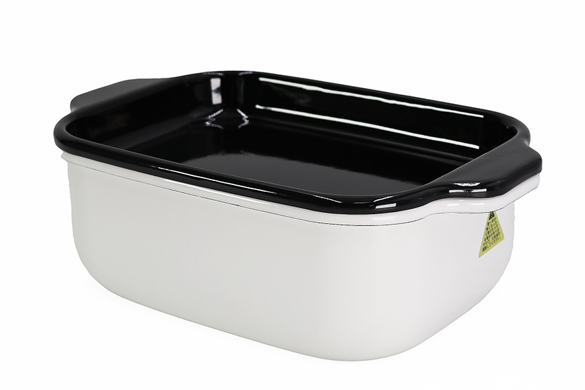 角型天ぷら鍋 ホワイト TP-22K.W