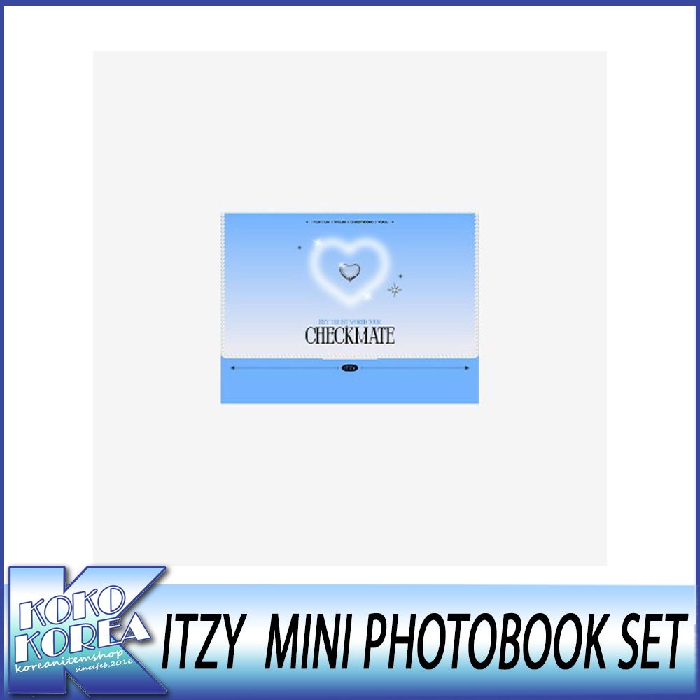 ITZY ミニフォトブックセット THE 1ST WORLD TOUR CHECKMATE 公式グッズ