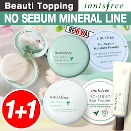 NEW★1+1★INNISFREE★ノセバームミネラルファクト/パウダー/ブラーパウダー/ No Sebum Mineral Powder/ Skin/ lotion[Beauti Topping