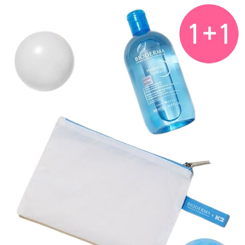 [1+1] 寒さに打ち勝つ肌基礎体力UP 速乾性 引っ張られない水分体力UP ハイドラビオ トナー500ml+K2 コラボポーチ 4,729円