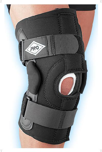 プロ PRO エクステンションニー フロントオープンBLK S ボディケア サポーターテープ(24271)