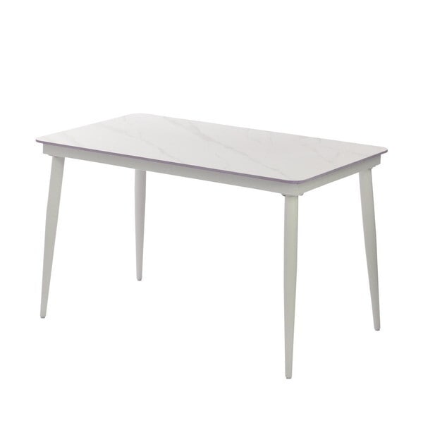 B.Bファニシング LUDT0277CEWHT ホワイト LUCY ダイニングテーブル幅120 メーカー直送 18,735円