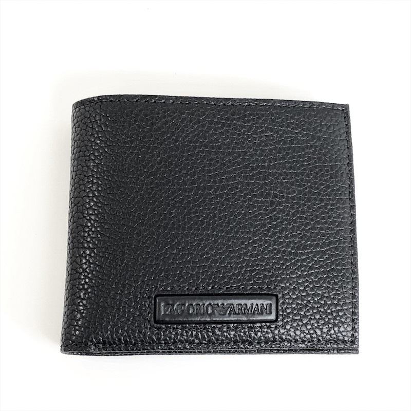 エンポリオ アルマーニ メンズ 財布 折り財布 Y4R167 黒 13,172円