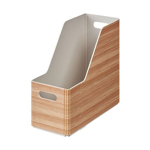 （まとめ）キングジム キーニスタッキングユニットボックス Sロング ナチュラル KW1012Lナチ 1個(×10セット)