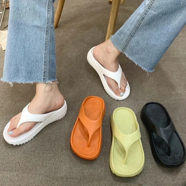 【急速出荷!】1つ買うと10個男女共用 本当に楽な 超軽量 身長アップクッション サマーサンダル 45cm 4カ35-44