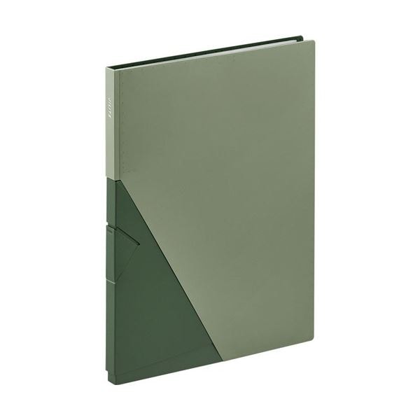 (まとめ) キングジム ジリッツ クリアーファイル A4タテ 20ポケット 背幅16mm ミドリ 8832 1冊 (×10セット) 9,361円