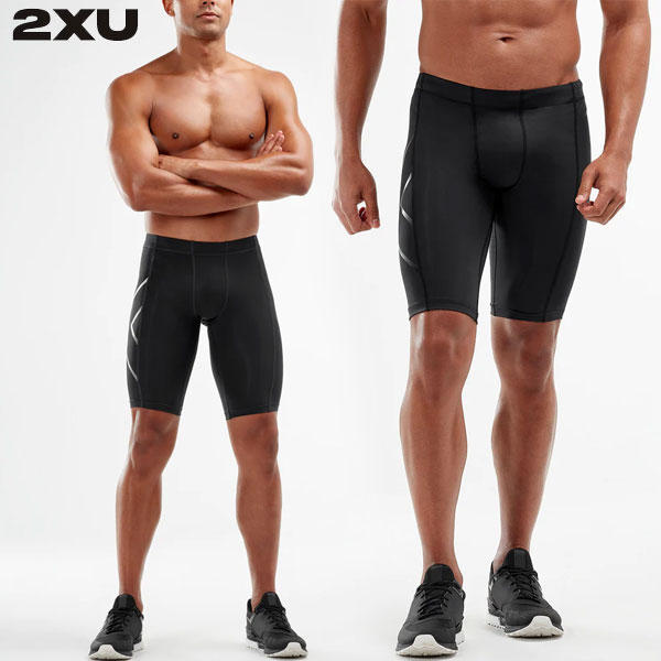 2XU ツータイムズユー PWXコンプレッションショーツ MA3851B メンズ 着圧 ランニング トレーニング