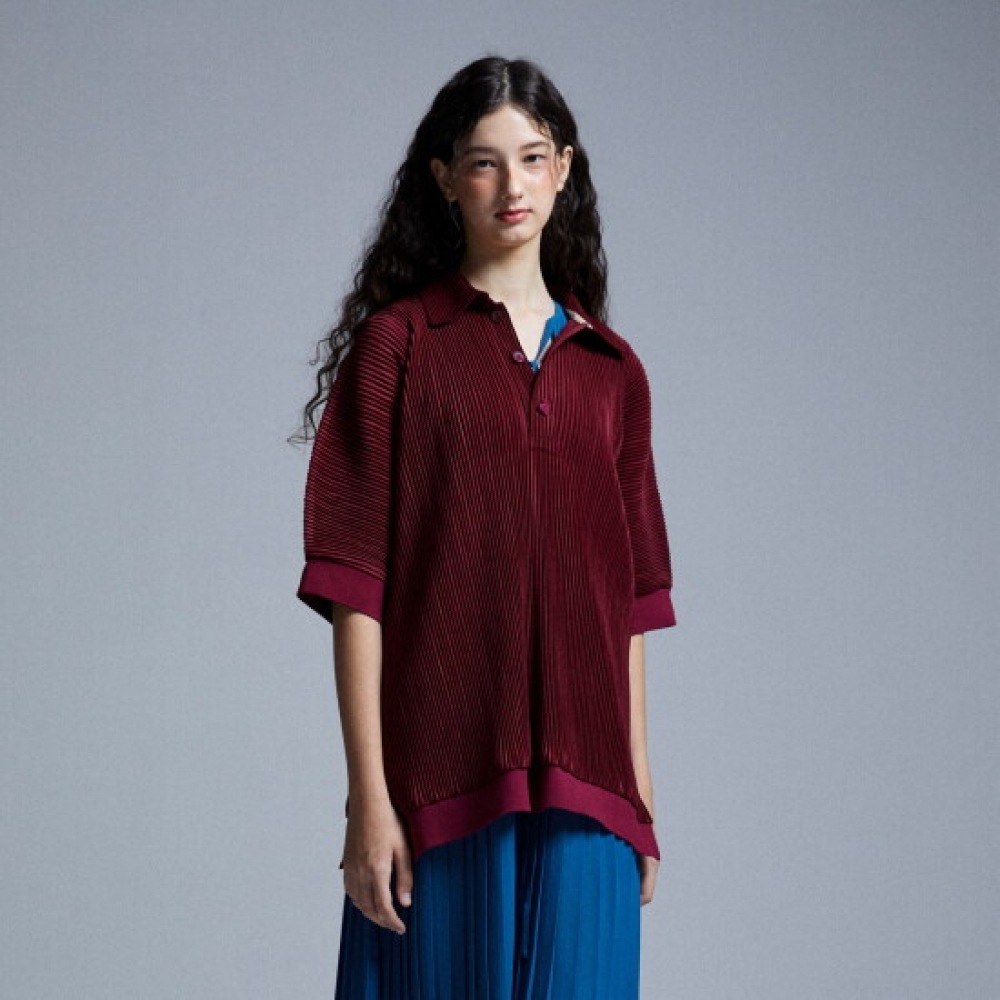 ラフリ レディース レターリング シボリ シャツ Tシャツ LPTSF024014
