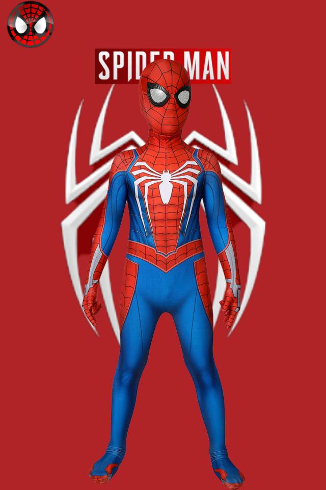 新タイプ追加 激安販売 スパイダーマン SPIDER-MAN PS4 子供用 コスプレ衣装[J19006EB-KID]